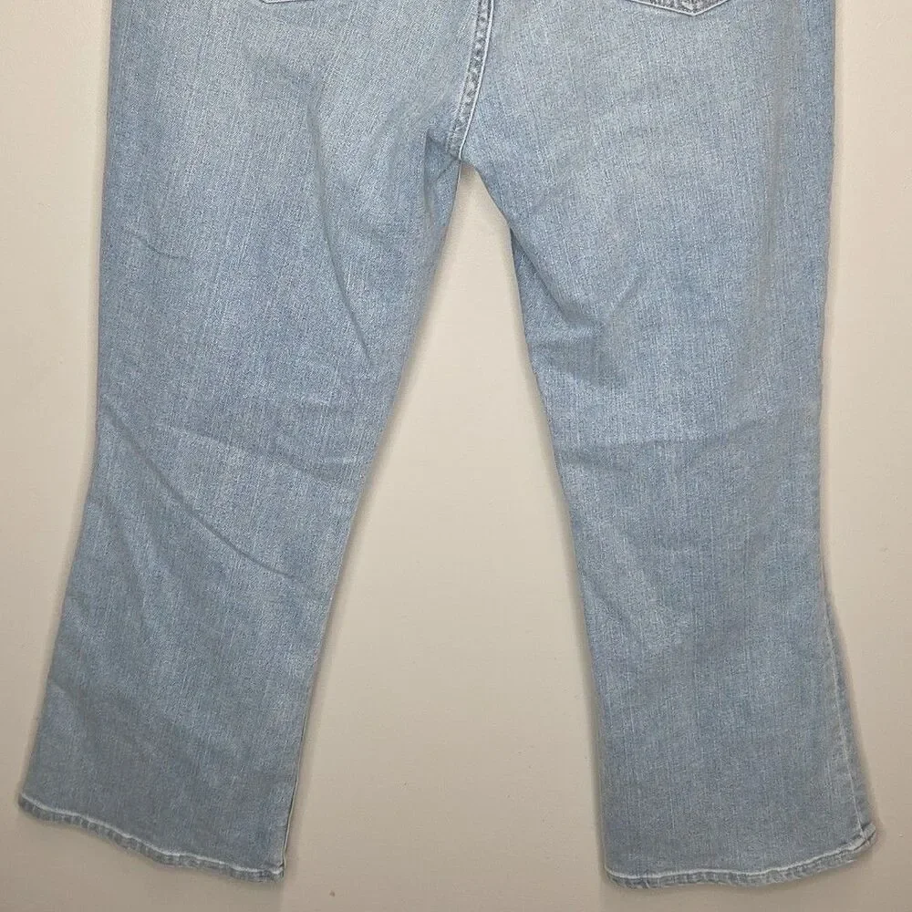 Frame Women Sz 30 high-rise waist kick-flare ankle OPLCMB456 Blue Springs EUC